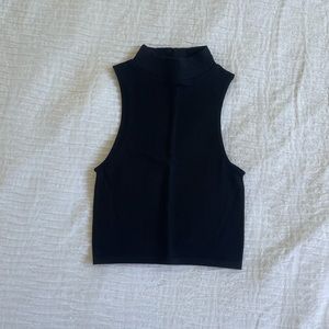Black zara tank top